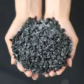 Black aquarium gravel small stones decorative river rocks for fish tank and flower pot decor - 1 Jin / 0.5kg (0.3-0.5cm) / Dark Night