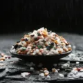 Colorful decorative small stones pebbles for fish tank planter landscaping multi color variant - 500g Mixed Pebbles (0.3-0.5 cm)