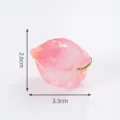 Colgante DIY fruta linterna rosa degradado translúcido, variante de adorno de resina. - 17# alquequenje