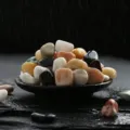 Colorful decorative gravel pebbles for fish tank succulent plant pot paving stones variant - 500g Mixed Variegated Shells (1.5-2.5cm)