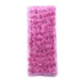 Pink artificial foam rose heads bulk for wedding DIY craft decoration and handmade floral garland. - 144 Pieces/Pack / Pink
