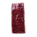 Bulk artificial red paper roses in transparent bag, perfect for DIY wedding crafts and garlands. - 144 Pieces/Pack / Red