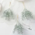 Artificial glitter star grass branches for home decor, wedding candy box and DIY crafts. - Teal