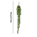 Planta Artificial Colgante de Perlas Falsa Suculenta Verde para Decoración de Pared 70cm - Verde