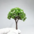 Architectural sand table model tree detail, DIY micro landscape scene tree decoration. - Tree 01 - Height 6cm