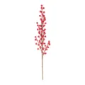 Artificial red berry branch Christmas tree decoration DIY wreath accessory red fruit - Holly Red Berries - 6 Branches