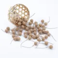Rami di bacche artificiali dorate per decorazione albero di Natale, frutta di schiuma. - Oro