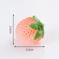 Statuetta fragola in resina sfumata luminosa ciondolo frutta carino decorazione casa - 36# Lamponi selvatici