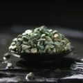 Green decorative stone chips for succulent plants, fish tanks, and miniature garden landscaping. - Army Green