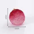 Frutto lanterna luminoso in resina ornamento fai da te miniatura giocattolo artigianale - 41# Yangmei
