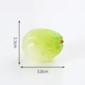 Adorno de fruta linterna luminosa DIY, decoración de fruta mini translúcida, 2,3x3cm. - Guayaba n.º 68