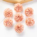 Roze kunstmatige bloemhoofdjes zijden hortensia ballen voor doe het zelf bruiloft decor - Naakt