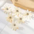 Kunstmatige madeliefje bloemhoofdjes voor DIY ambachten bruiloft thuis decoratie - Vleesroze