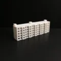 Modèle d'immeuble de bureaux miniature matériau table de sable DIY style A bloc blanc - Modèle Bâtiment de Bureau Style A / 1 Pièce / Blanc