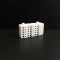 Modèle de bâtiment de bureau en plastique blanc, miniature architecturale pour maquette. - Modèle Bâtiment de Bureau Style B / 1 Pièce / Blanc