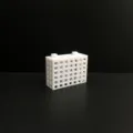 Mini modèle de bâtiment de bureau blanc pour les maquettes et planification de sandbox. - Modèle Bâtiment de Bureau Style C / 1 Pièce / Blanc