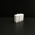 Maquette d'architecture DIY batiment de bureau materiel miniature table de sable - Modèle Bâtiment de Bureau Style D / 1 Pièce / Blanc