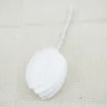 Witte kunstmatige blad met draadsteel voor DIY bruiloft bloemenslingers knutselaccessoires - 1 Bundel 10 Stuks / Wit