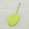 Artificial green wire leaves for DIY wedding garlands and craft accessories, versatile decor variant. - 1 Bundle 10 Pieces / Light Green