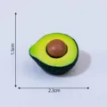Mini statuetta avocado simulazione resina, simpatico accessorio fai-da-te per micro paesaggio. - Avocado n. 4