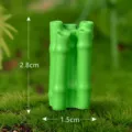Miniatur Harz Bambus Ornament für Mikro Landschaft DIY Fee Garten Puppenhaus Dekor. - Nr. 7 Bambusstab