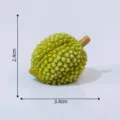 Mini ornamento in resina di frutta durian simulata per micro paesaggio fai-da-te - N. 12 Durian