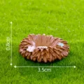 Miniature resin nest ornament for micro landscape DIY crafts, cute desktop decor. - No. 3 Grass Nest