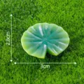 Hars lotusblad miniatuur ornament groen simulatie DIY micro landschap decoratie 3cm - Nr. 19 klein lotusblad