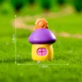 Mini figura di casa di funghi per decorazione paesaggistica di giardino fai-da-te. - Veranda n. 1 - 1 Pezzo