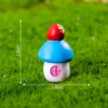 Miniature maison de champignon ornement pour bricolage micro paysage jardin figurine - Maison fraise n° 6 (1 pièce)