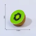 Mini statuetta di kiwi in resina simulazione cibo micro paesaggio decorazione fai da te. - N. 13 kiwi