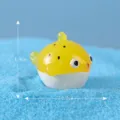 Cute resin pufferfish figurine miniature ocean animal decor desktop ornament toy ornament - No. 6 Pufferfish