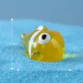 Mini resin clownfish figurine ornament, cute blue sand marine decor, 1.4x2cm small variant. - No. 11 Clownfish
