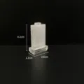 Modèle de bâtiment miniature transparent pour tables de sable architecturales, var. A, 4,2cm. - Bâtiment en Cristal Style A / 1 Pièce / Transparent