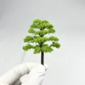 Miniature model tree for architectural sand table DIY scenery crafting and micro landscape. - Tree 03 - Height 7 cm