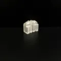 Modele de batiment miniature en cristal transparent pour projets d architecture de table. - Bâtiment en Cristal Style D / 1 Pièce / Transparent