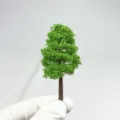 Miniature model tree green architecture sandbox DIY landscaping scene miniature plant decor item. - No. 05 Tree Height 7 cm