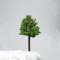 Miniature simulation model tree for architectural sand table DIY micro landscape decoration. - 10 Tree (Height 4.5cm)