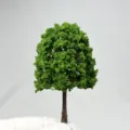 Miniature model tree for architectural sand table DIY micro landscape decoration scenic. - 10 Trees (Height 9cm)