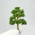 Miniature simulation tree model for architectural sand table DIY micro landscape scene decoration. - Tree No. 11, Height 6.5 cm