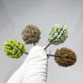Mini model trees for architectural sandbox DIY landscaping craft scenery decorations - 13 Trees, 3.5cm Height