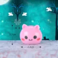 Halloween cute pink cat resin figurine micro landscape decoration cake car ornament 2.2cm - No. 4 Cute Pink Bat