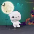 Cute Halloween mummy figurine miniature ornament for cake decoration and car dashboard display. - No. 8 Mummy