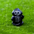 Mini figurine en résine de squelette de fantôme d'Halloween pour décoration de bureau. - N° 7 fantôme