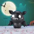 Halloween cute little bat resin micro landscape figurine cake car ornament decor 3.2x2.8cm - No. 14 Vampire