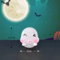 Halloween cute ghost miniature figurine micro landscape resin ornament party decoration 2.1cm - No. 18 Little Elf