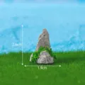 Miniature fake rock moss ornament for micro landscape bonsai garden DIY decor ornament - No. 7 Small Mountain