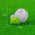 Miniatur Harz Stein Moos Ornament für Mikro Landschaft DIY Blumentopf Dekoration 2.3cm - Nr. 9 Steingras