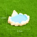 Miniature resin pond ornament for moss micro landscape DIY gardening potted plant decor SKU. - No. 1