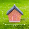 Miniatuur hars sprookjes tuin huis boerderij landschap ornament decoratief speelgoed model - Grote woning nr. 1